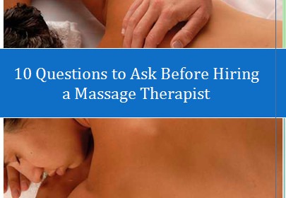 Hiring massage therapist
