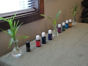 Essential oils add to the massage experience