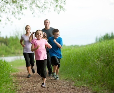 Running Is A Family Activity